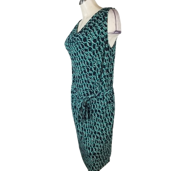 3/$25 Banana Republic Size S Blue Belted Dress - Picture 2 of 6